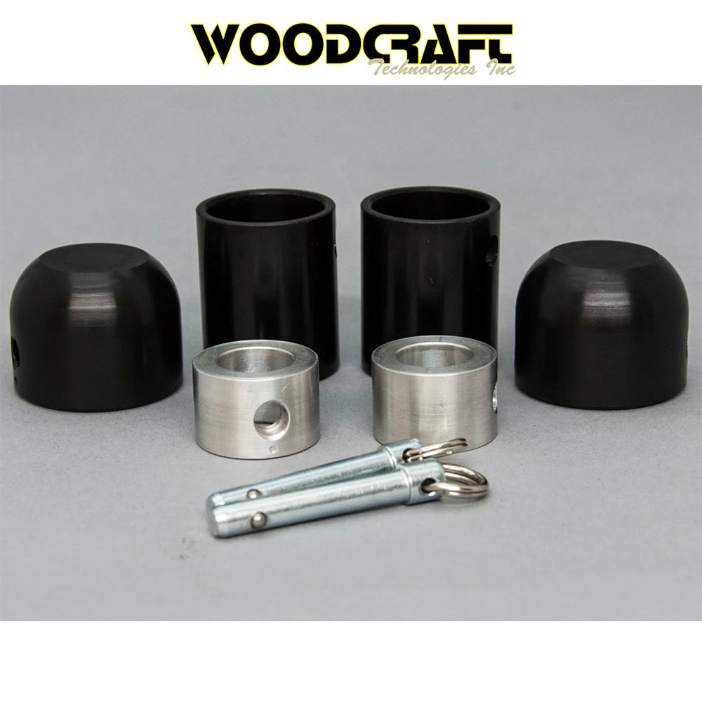 2015-2024年式 ヤマハYZF-R3用 ウッドクラフト製フロントアクスルスライダー Woodcraft 45-0433F Yamaha R3 Front Axle Sliders (消費税、送料込み)