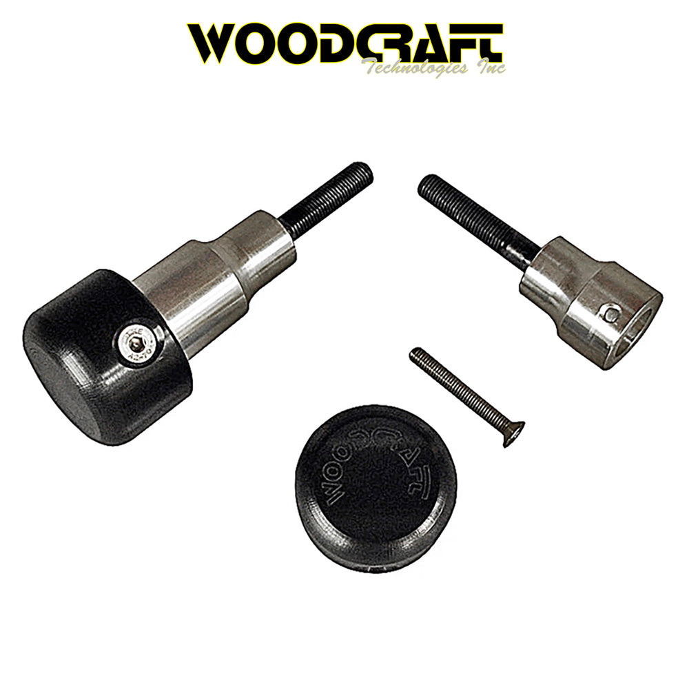 2011-2025年式 スズキ GSX-R600用 ウッドクラフト製パック付きフレームスライダーキット Woodcraft 50-0258 Suzuki GSX-R600/750 Frame Slider Kit with pucks (消費税、送料込み)