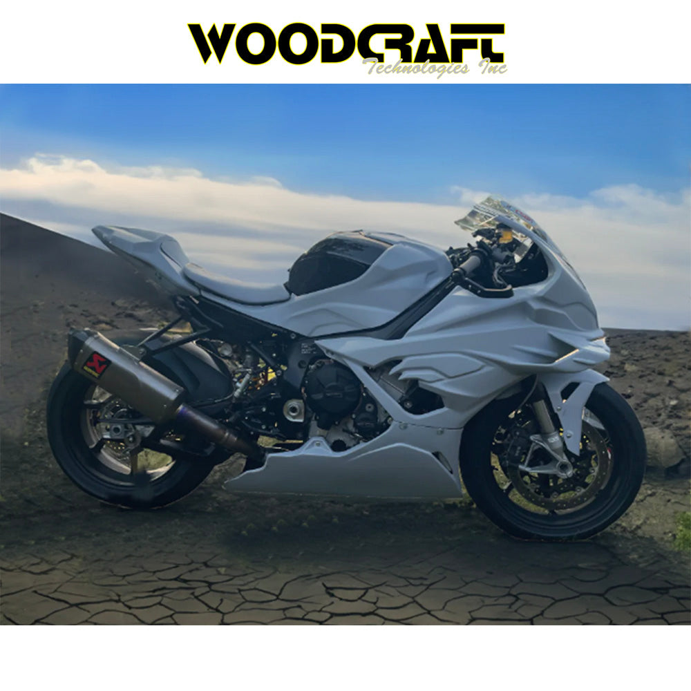 2023-2024年式 BMW S1000RR用 ウッドクラフト製 スーパースポーツ フルカウルキット Woodcraft 71-0758SS BMW S1000RR Supersport Kit (消費税、送料込み)