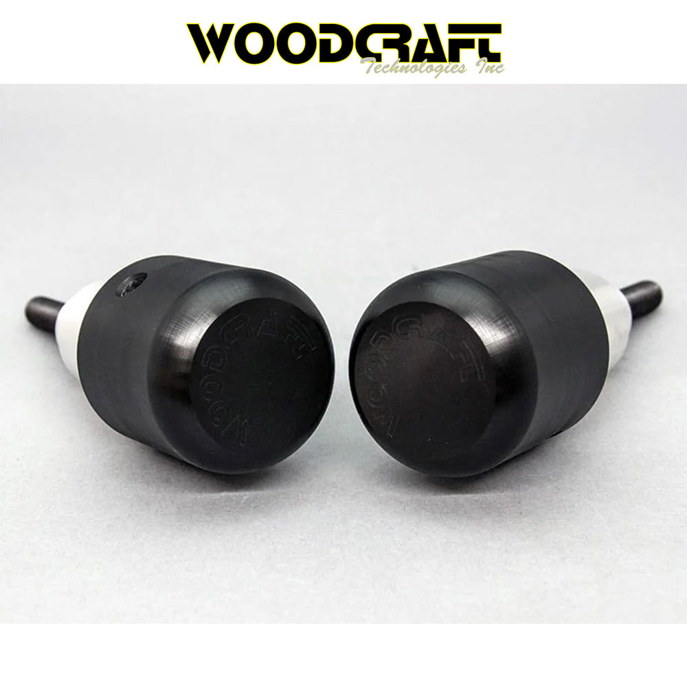 2017年から2018年式モデル BMW HP4 RACE用 ウッドクラフト製パック付きフレームスライダーキット Woodcraft 50-0750 2009-19 BMW S1000RR/S1000R Frame Slider Kit with pucks (消費税、送料込み)