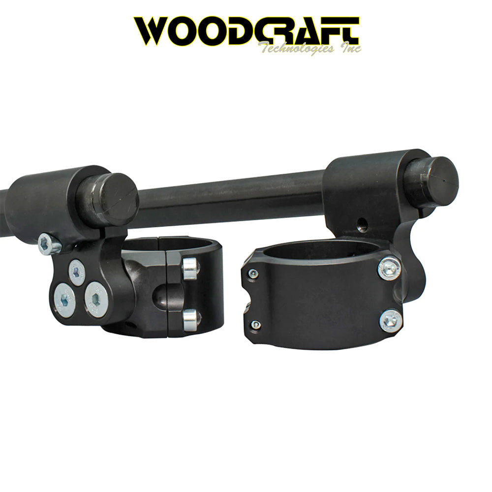 2008-2025年式 ホンダ CBR1000RR用 ウッドクラフト製 ライザー(38mm)クリップオン Woodcraft Riser Clip ons for Honda CBR1000RR / CBR1000RR SP / CBR1000RR SP2 50mm Clamp (消費税、送料込み)