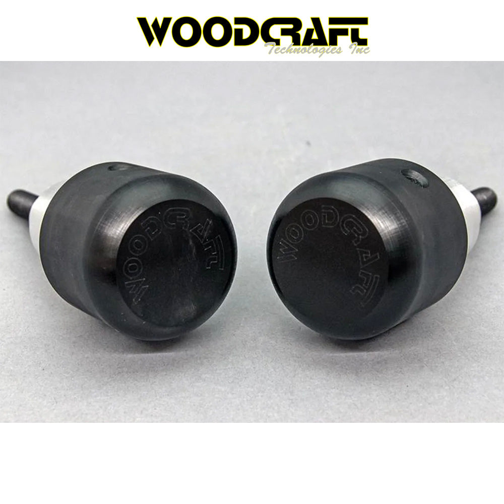 2015-2018年式 ヤマハYZF-R3用 ウッドクラフト製パック付きフレームスライダーキット Woodcraft 50-0403 2015-18 Yamaha R3, 2019+ RACE ONLY Frame Slider Kit with pucks (消費税、送料込み)