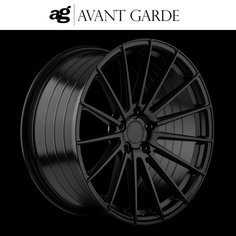 現行ランドローバー ディフェンダーディーゼル用 アバンギャルド M615 マットブラック 22インチホイール４本セット Avant Garde M615 Matte Black 22 inch Wheels (送料無料)