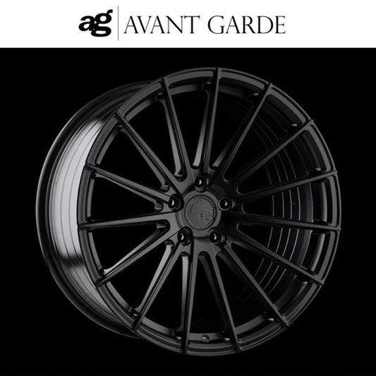 現行ランドローバー ディフェンダーディーゼル用 アバンギャルド M615 マットブラック 22インチホイール４本セット Avant Garde M615 Matte Black 22 inch Wheels (送料無料)