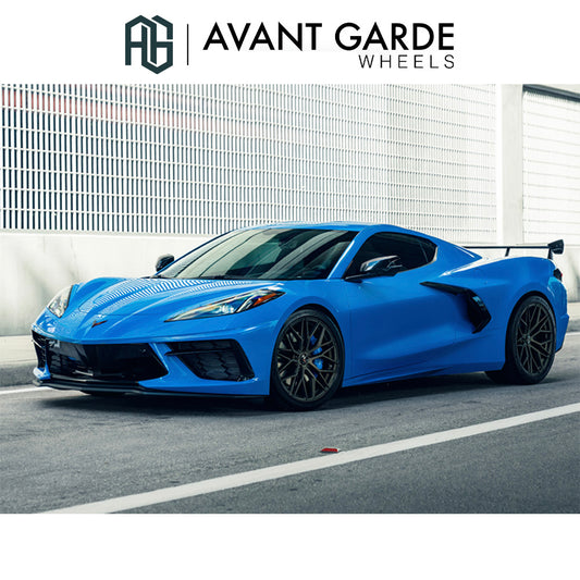 シボレー コルベット C8(Chevrolet Corvette)用 アバンギャルド M520R ブロンズ 20x9J フロント 21x12J リア ホイール４本セット Avant Garde M520R Bronze 20x9J Front 21x12J Rear for Chevrolet Corvette C8 (送料無料)