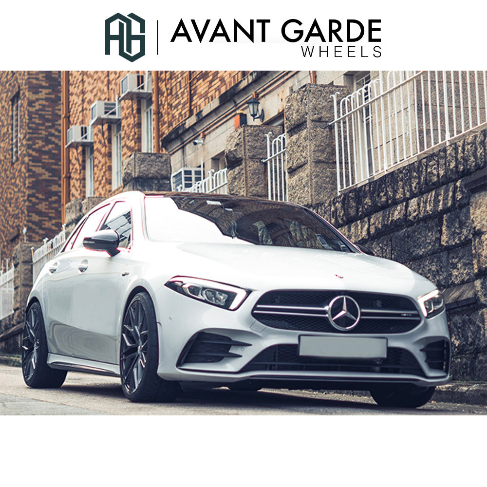 メルセデスベンツ A３５ AMG用アバンギャルドホイール M520R グラファイトメタリック １９インチフロント、リア４本セット Avant Garde M520R Wheel for Mercedes Benz A35 AMG (送料無料)
