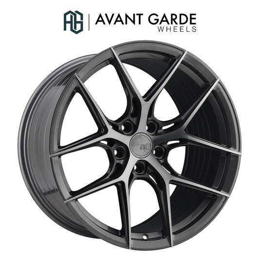 トヨタ スープラ (Toyota GR Supra)用 アバンギャルド M580R ダークグラファイトメタリック 20x9J ET 20 フロント 20x10.5J ET 35 リア LEXANI LX-TWENTYタイヤ付きホイール４本セット Avant Garde M580R DARK GRAPHITE METALLIC 20x9J Front 20x10.5J Rear for Toyota GR Supra (送料無料)