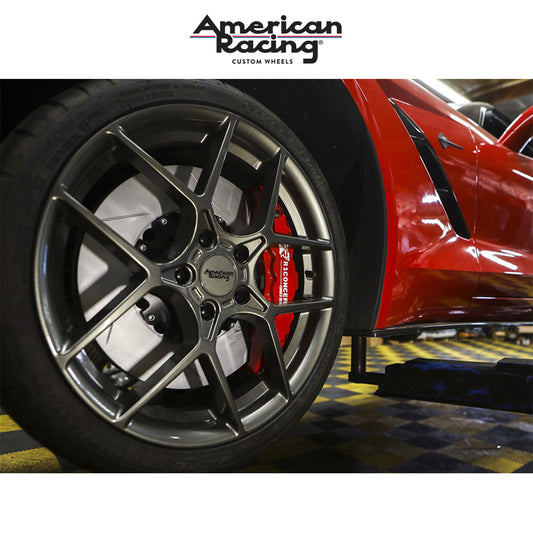 テスラ モデル３ (TESLA Model 3)用 アメリカンレーシング クロスファイア 20x9J グラファイト ホイール４本セット American Racing Crossfire AR924 20X9 5X4.5 GRAPHITE 35MM (送料無料)