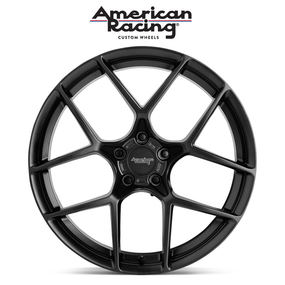 テスラ モデル３ (TESLA Model 3)用 アメリカンレーシング クロスファイア 20x9J サテンブラック フロー成形アルミニウムホイール４本セット American Racing Crossfire AR924 20X9 5X4.5 S-BLK 35MM (消費税、送料込み)