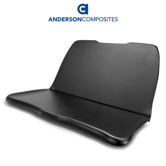 2015-2023年式フォード マスタング用 アンダーソン コンポジッツ ファイバーグラス製後部座席の削除シート　Anderson Composites Fiberglass Rear Seat Delete For 2015-2023 Ford Mustang (消費税、送料込み)