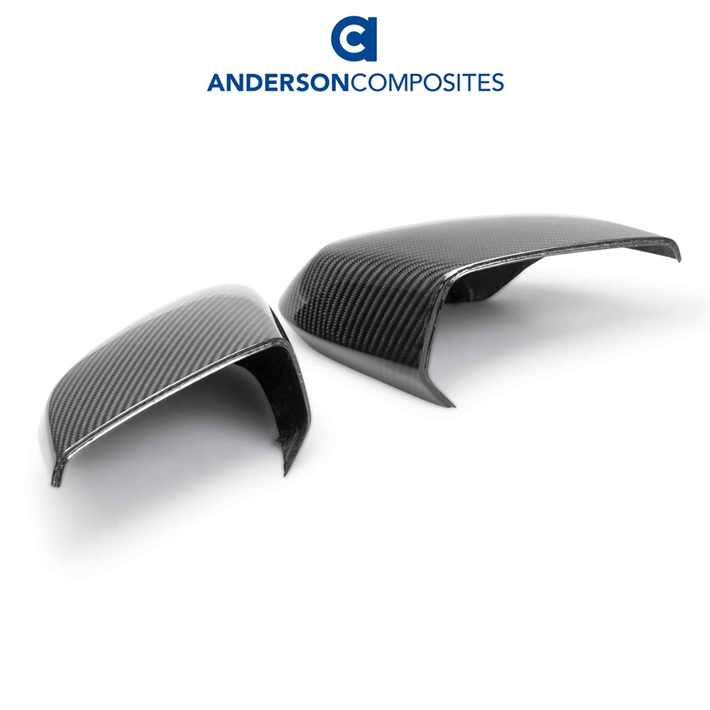 2020-2024年式 シボレー コルベット C8用 アンダーソン コンポジッツ製 カーボンファイバー製ミラーカバーセット　Anderson Composites Carbon Fiber Replacement Mirror Covers For 2020-2024 Chevrolet C8 (PAIR) (消費税、送料込み)