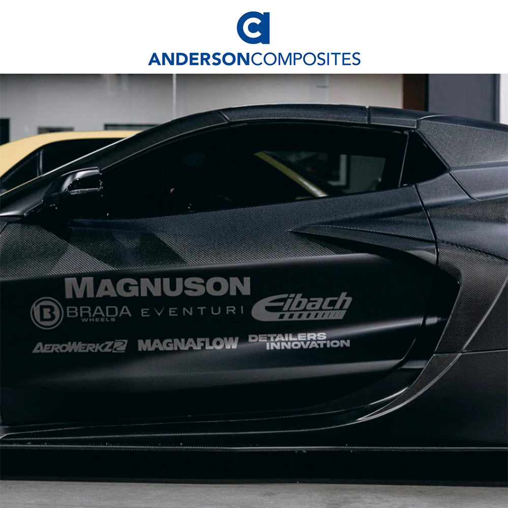 2020-2024年式 シボレー コルベット C8用 アンダーソン コンポジッツ カーボンファイバー製ドアハンドルカバーセット　Anderson Composites Carbon Fiber Door Handle Covers For 2020-2024 Chevrolet C8 (PAIR) (消費税、送料込み)