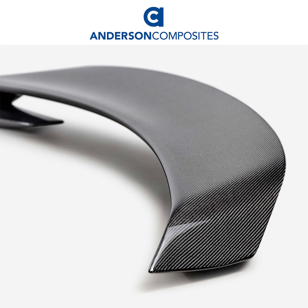 2024-2025年式フォード マスタング用 アンダーソン コンポジッツ GRタイプ カーボンファイバー製リアスポイラー　Anderson Composites Type-GR Carbon Fiber Rear Spoiler For 2024-2025 Ford Mustang (消費税、送料込み)