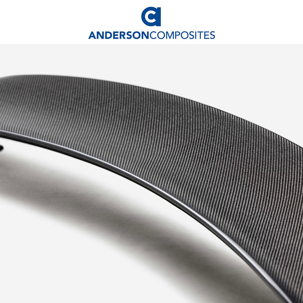 2024-2025年式フォード マスタング用 アンダーソン コンポジッツ GRタイプ カーボンファイバー製リアスポイラー　Anderson Composites Type-GR Carbon Fiber Rear Spoiler For 2024-2025 Ford Mustang (消費税、送料込み)