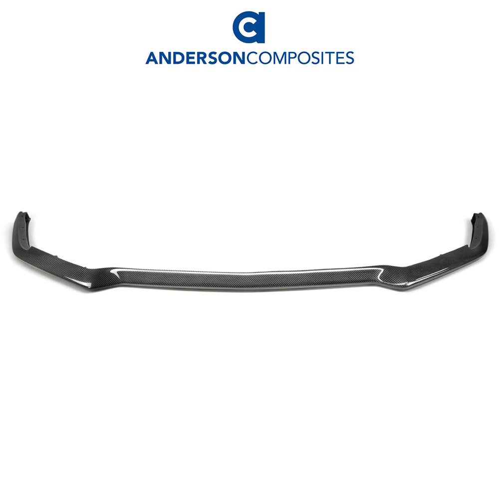 2018-2023年式フォード マスタング用 アンダーソン コンポジッツ 純正タイプ カーボンファイバー製フロント チンスプリッター　Anderson Composites Type-OE Carbon Fiber Front Chin Splitter For 2018-2023 Ford Mustang GT (消費税、送料込み)