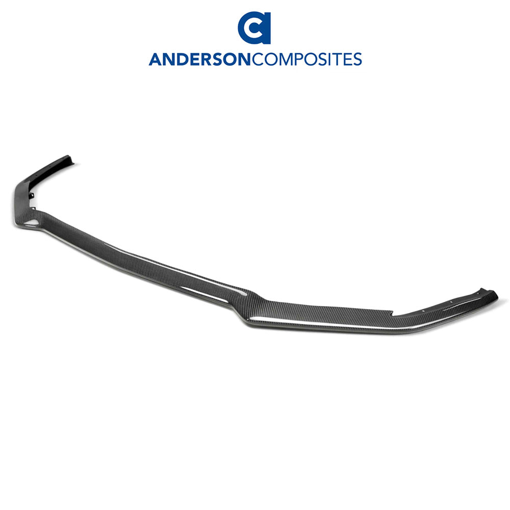 2018-2023年式フォード マスタング用 アンダーソン コンポジッツ 純正タイプ カーボンファイバー製フロント チンスプリッター　Anderson Composites Type-OE Carbon Fiber Front Chin Splitter For 2018-2023 Ford Mustang GT (消費税、送料込み)