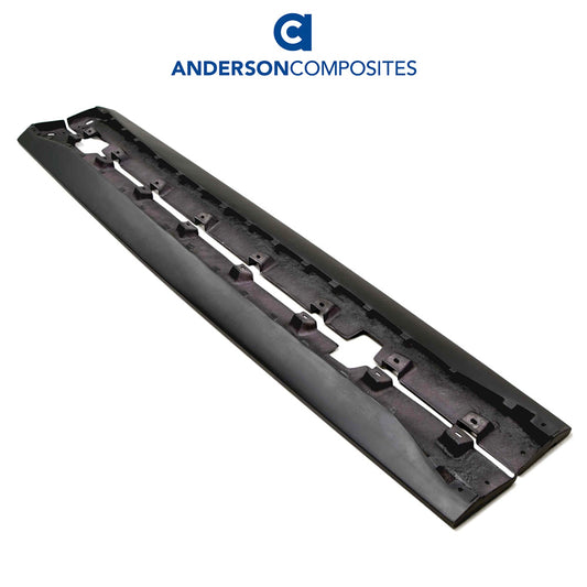 2015-2023年式フォード マスタング用 アンダーソン コンポジッツ ARタイプ ファイバーグラス製ロッカーパネルスプリッターセット　Anderson Composites Type-AR Fiberglass Side Rocker Panel Splitter For 2015-2023 Ford Mustang (消費税、送料込み)