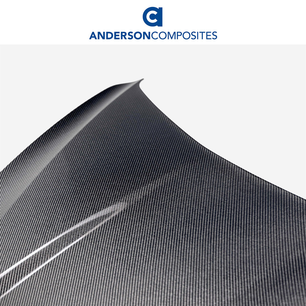 2020-2024年式 シボレー コルベット C8 用 アンダーソン・コンポジッツ 純正タイプ カーボンファイバー製ボンネット　Anderson Composites Type-OE Carbon Fiber Hood For 2020-2024 Chevrolet C8 (消費税、送料込み)