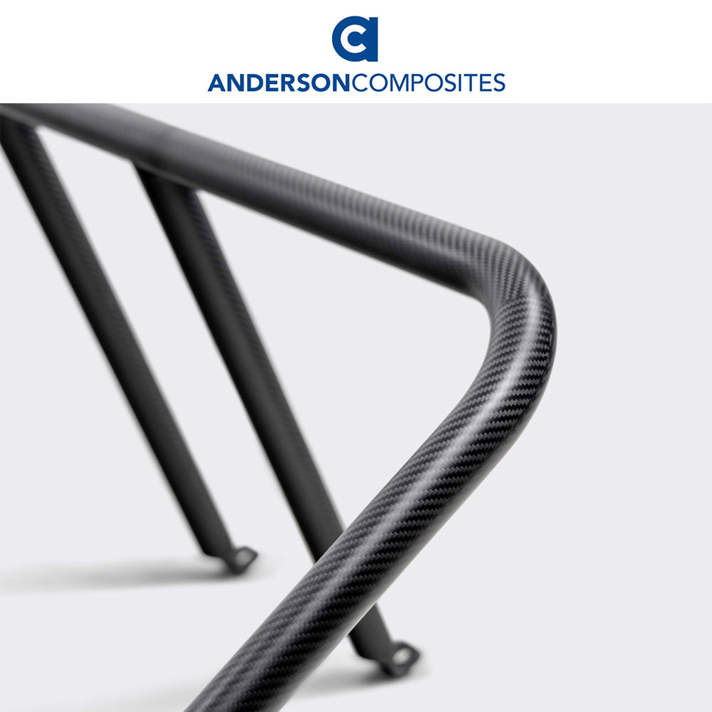 2015-2025年式フォード マスタング用 アンダーソン コンポジッツ カーボンファイバー製ハーネスバー　Anderson Composites Carbon Fiber Harness Bar For 2015-2025 Ford Mustang (消費税、送料込み)