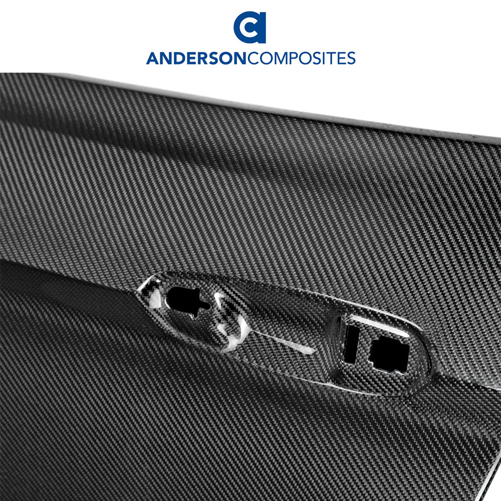 2015-2023年式フォード マスタング用 アンダーソン コンポジッツ カーボンファイバー製ドアセット　Anderson Composites Carbon Fiber Doors For 2015-2023 Ford Mustang (消費税、送料込み)