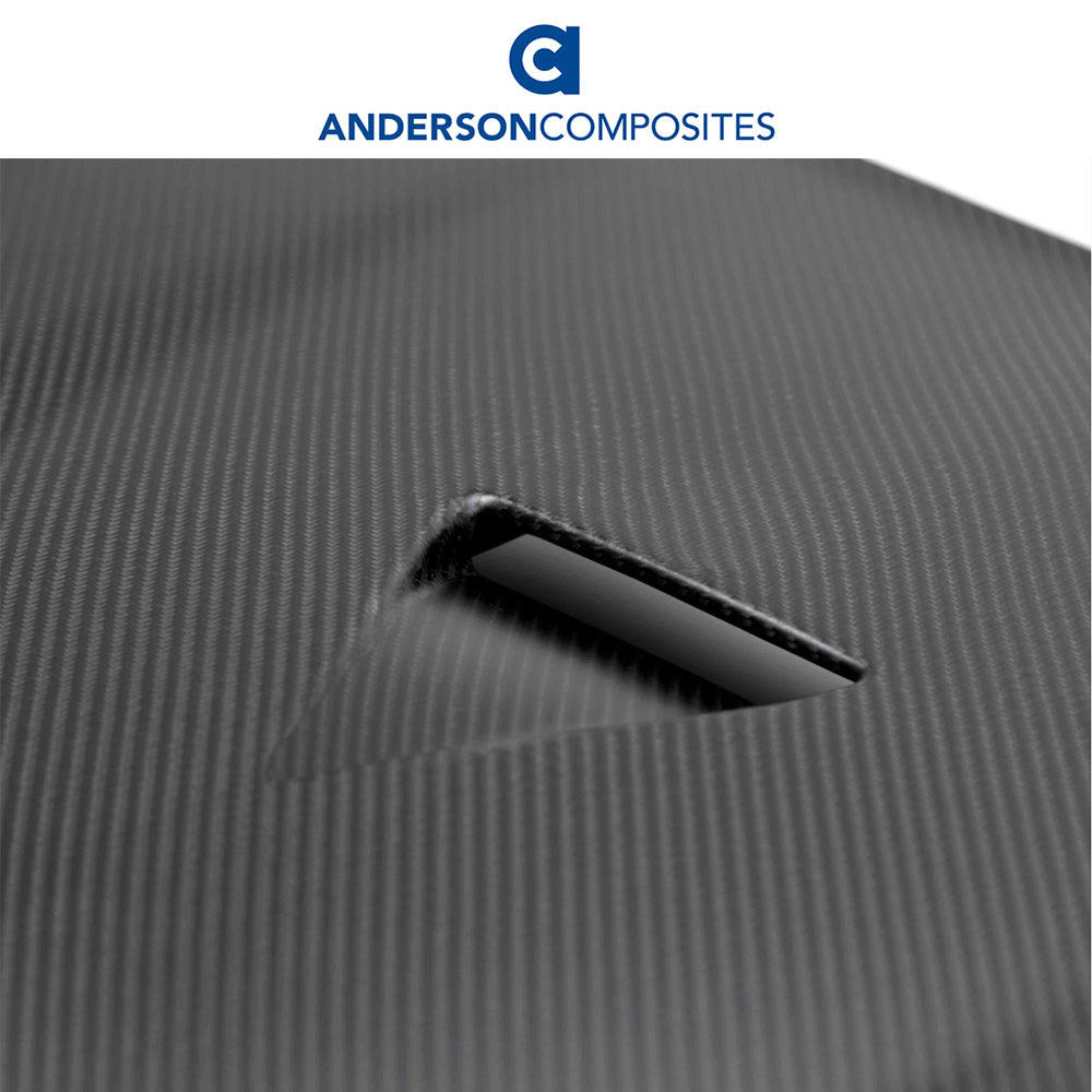2020-2024年式 シボレー コルベット C8用 アンダーソン コンポジッツ GTスタイル ドライカーボンファイバー製ボンネット　Anderson Composites Type-GT Dry Carbon Fiber Hood For 2020-2024 Chevrolet C8 (消費税、送料込み)