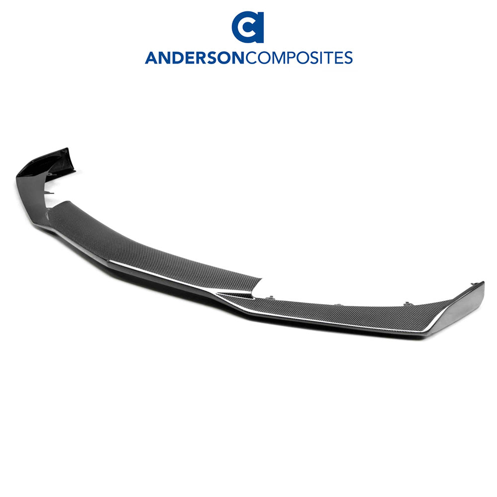 2017-2024年式 シボレー カマロ用 アンダーソン コンポジッツ LEタイプ カーボンファイバー製フロントスプリッター　Anderson Composites Type-LE Carbon Fiber Front Splitter For 2017-2024 Chevrolet Camaro ZL1 1LE (消費税、送料込み)