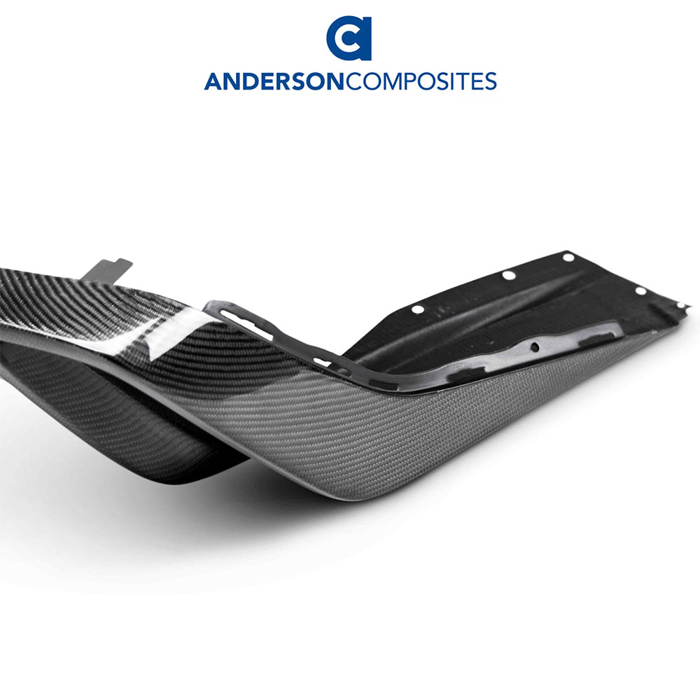 2016-2024年式 シボレー カマロ用 アンダーソン コンポジッツ AZタイプ カーボンファイバー製リアディフューザー　Anderson Composites Type-AZ Carbon Fiber Rear Valance For 2016-2024 Chevrolet Camaro (消費税、送料込み)