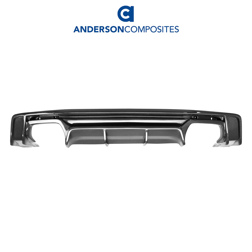 2016-2024年式 シボレー カマロ用 アンダーソン コンポジッツ AZタイプ カーボンファイバー製リアディフューザー　Anderson Composites Type-AZ Carbon Fiber Rear Valance For 2016-2024 Chevrolet Camaro (消費税、送料込み)