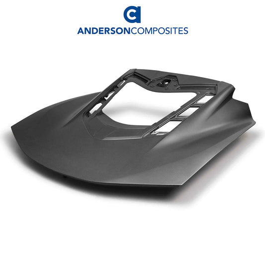 2020-2024年式 シボレー コルベット C8用 アンダーソン コンポジッツ ドライカーボンファイバー製デッキリッド　Anderson Composites Dry Carbon Fiber Decklid For 2020-2024 Chevrolet C8 (消費税、送料込み)