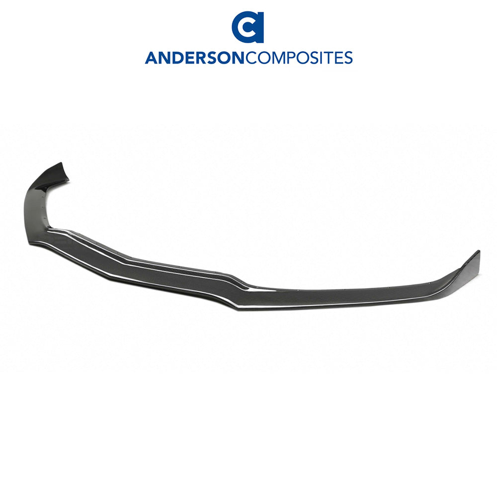 2020-2024年式 シボレー コルベット C8用 アンダーソン コンポジッツ MBタイプ カーボンファイバー製フロントリップ　Anderson Composites Type-MB Carbon Fiber Front Lip For 2020-2024 Chevrolet C8 (消費税、送料込み)