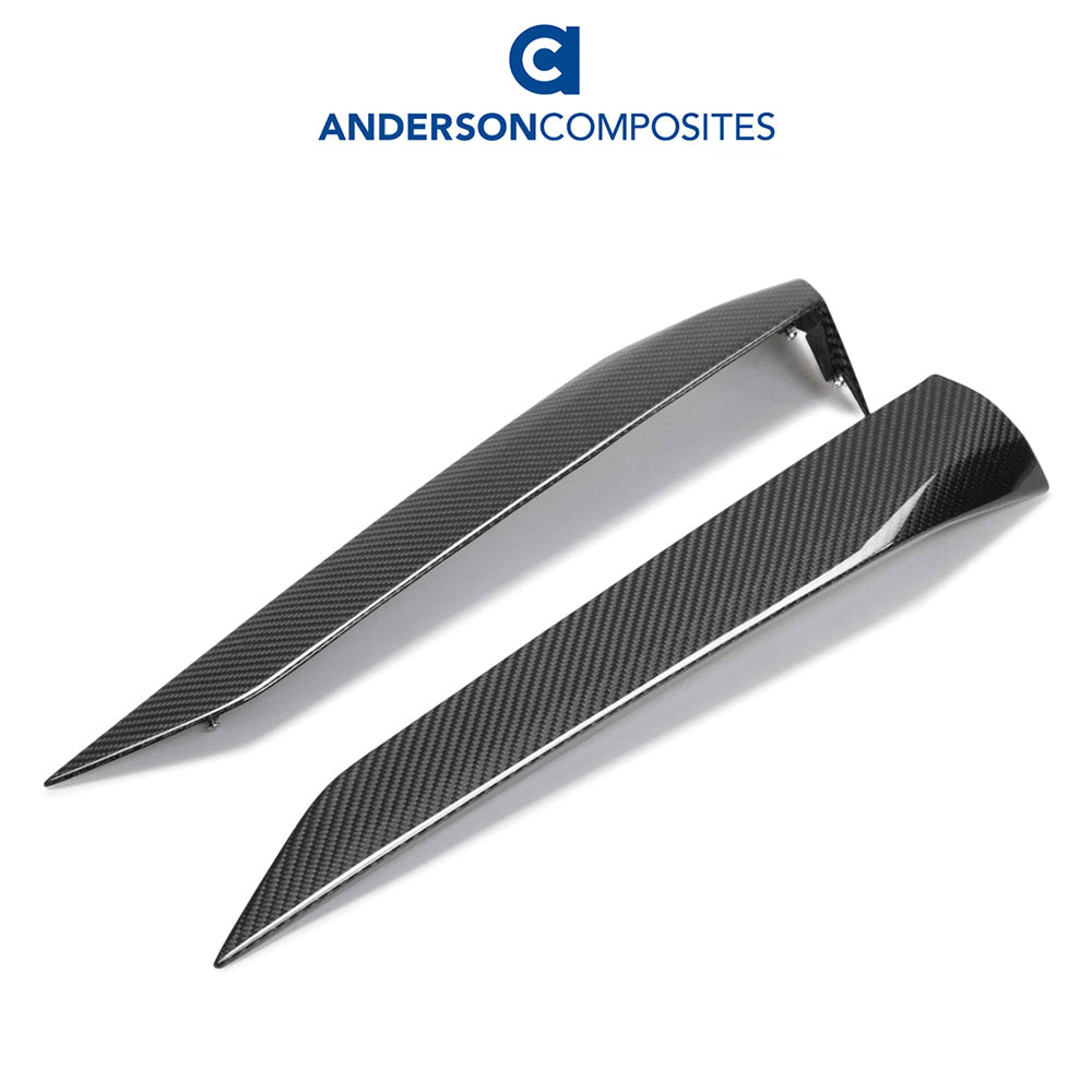 2020-2024年式 シボレー コルベット C8用 アンダーソン コンポジッツ カーボンファイバー製ドアハンドルカバーセット　Anderson Composites Carbon Fiber Door Handle Covers For 2020-2024 Chevrolet C8 (PAIR) (消費税、送料込み)