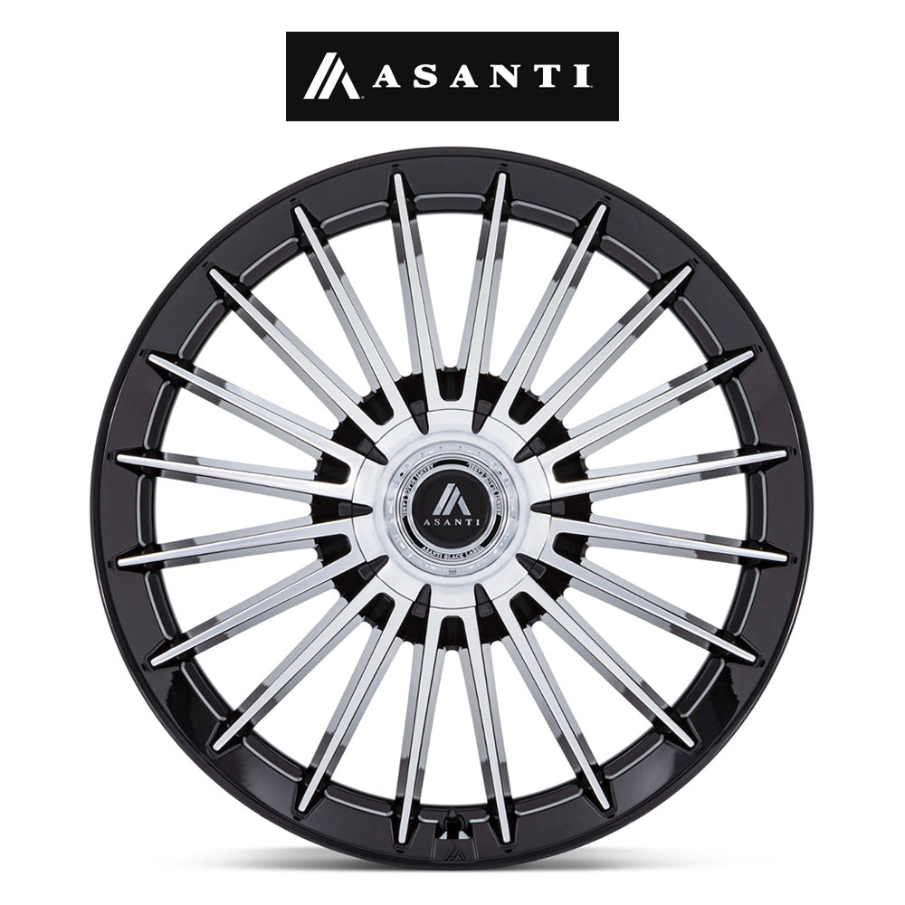 テスラモデルＹ用 アサンティ ヴァイスロイ 20x9J ET 35 フロント、リア グロスブラック マシンドフェイス ホイール４本セット　Asanti VICEROY 20X9 5X112/4.5 72 +35 GBLK-MCH (消費税、送料込み)