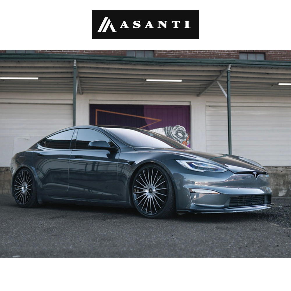 テスラモデルＹ用 アサンティ ヴァイスロイ 20x9J ET 35 フロント、リア グロスブラック マシンドフェイス ホイール４本セット　Asanti VICEROY 20X9 5X112/4.5 72 +35 GBLK-MCH (消費税、送料込み)