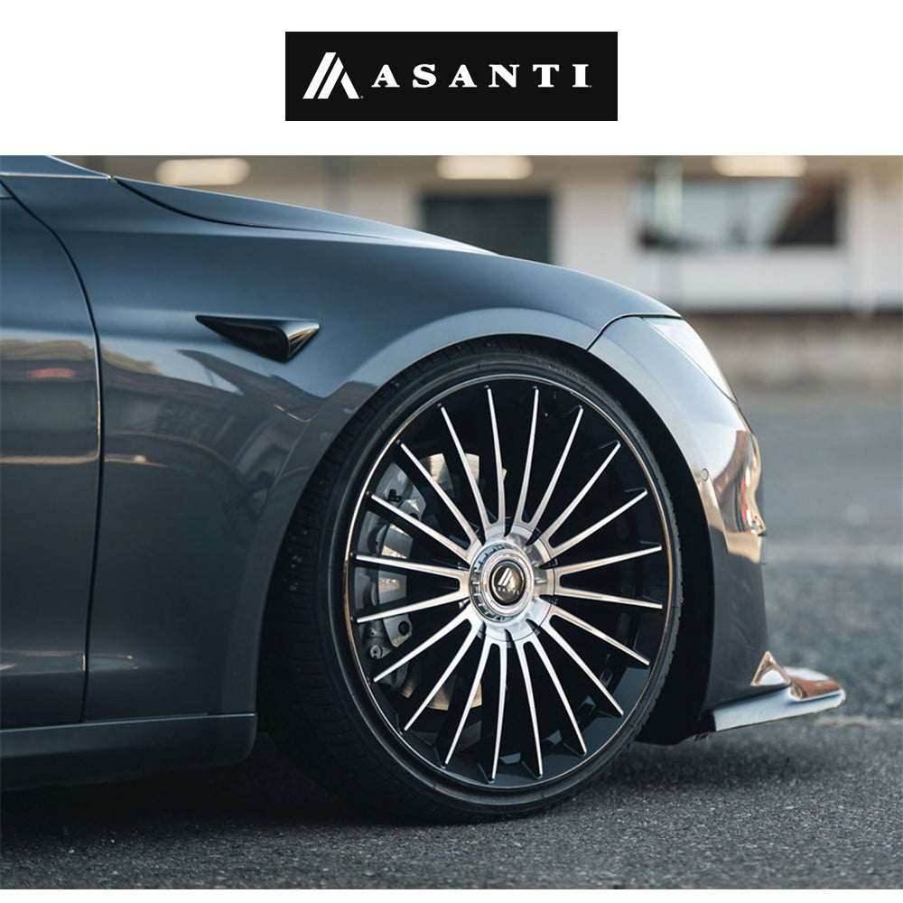 テスラモデルＹ用 アサンティ ヴァイスロイ 20x9J ET 35 フロント、リア グロスブラック マシンドフェイス ホイール４本セット　Asanti VICEROY 20X9 5X112/4.5 72 +35 GBLK-MCH (消費税、送料込み)