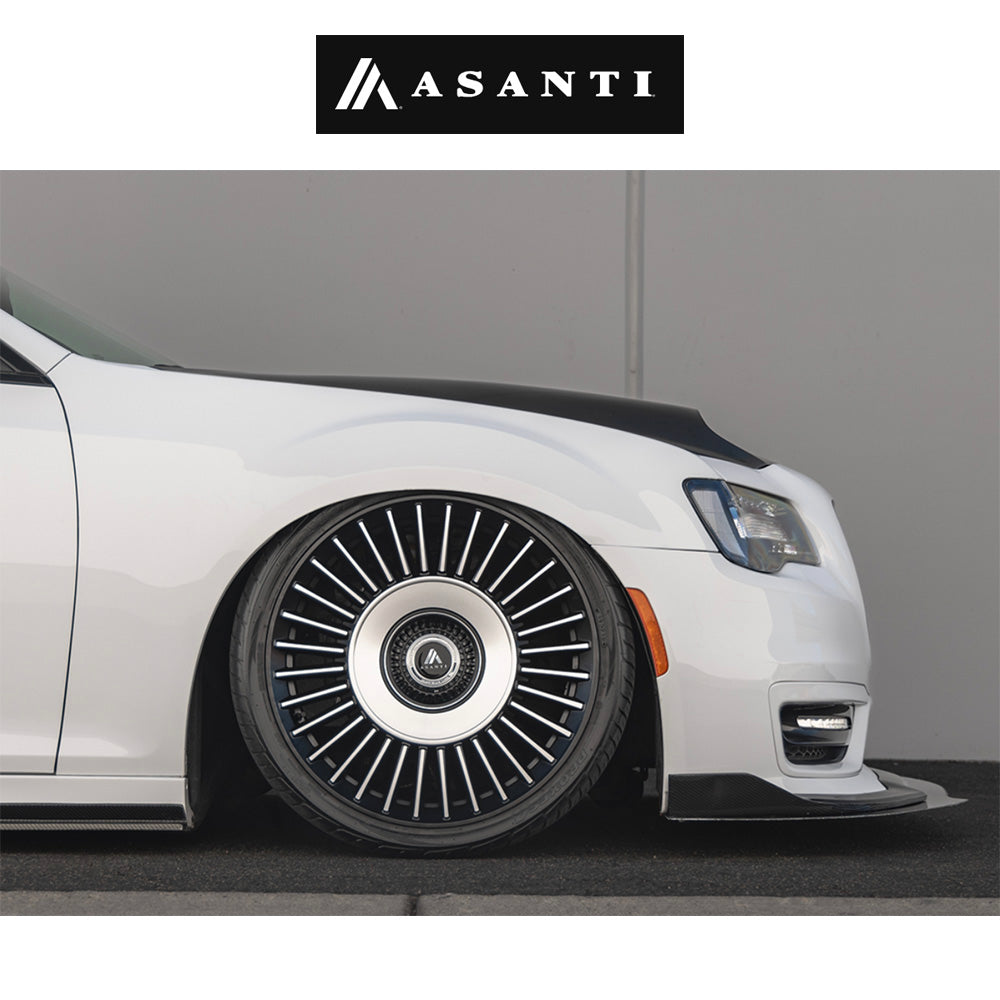 レクサス ＲＸ用 アサンティ ティアラ 20x9J ET 35 フロント、リア サテンブラック ブライトマシニンドフェイス ホイール４本セット　Asanti TIARA 20X9 5X112/4.5 72 +35 SBLK MCH (消費税、送料込み)