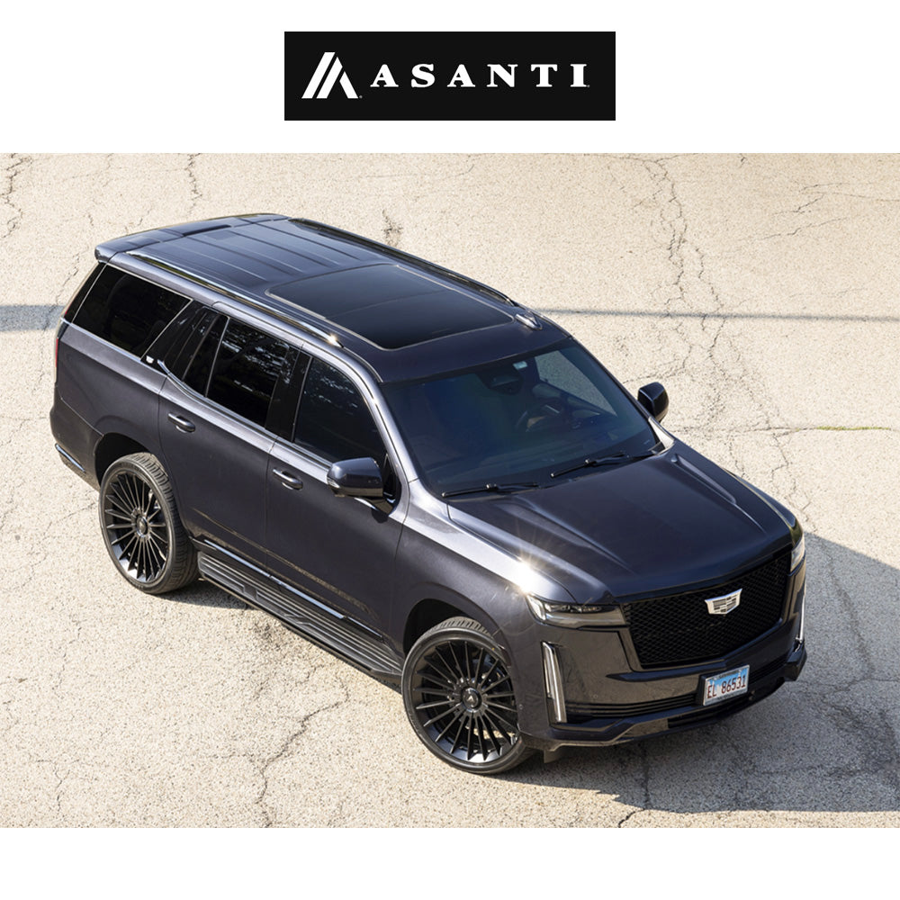 テスラモデルＹ用 アサンティ ヴァイスロイ 20x9J ET 35 フロント、リア マットブラック ホイール４本セット　Asanti VICEROY 20X9 5X112/4.5 72 +35 M-BLK (消費税、送料込み)