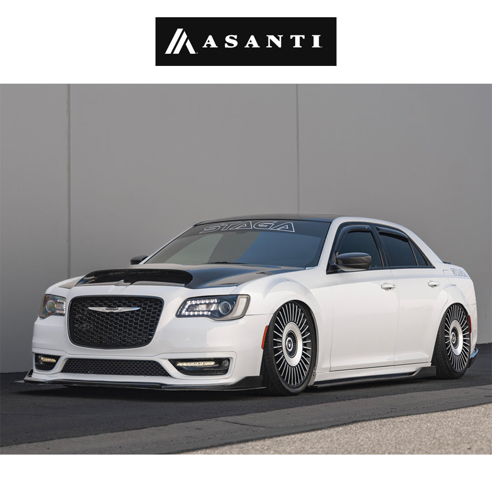 レクサス ＲＸ用 アサンティ ティアラ 20x9J ET 35 フロント、リア サテンブラック ブライトマシニンドフェイス ホイール４本セット　Asanti TIARA 20X9 5X112/4.5 72 +35 SBLK MCH (消費税、送料込み)