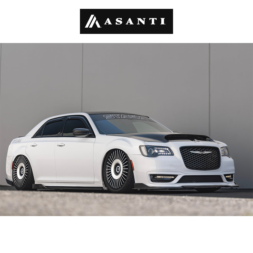 レクサス ＲＸ用 アサンティ ティアラ 20x9J ET 35 フロント、リア サテンブラック ブライトマシニンドフェイス ホイール４本セット　Asanti TIARA 20X9 5X112/4.5 72 +35 SBLK MCH (消費税、送料込み)