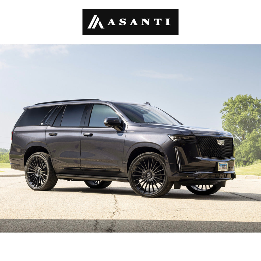 テスラモデルＹ用 アサンティ ヴァイスロイ 20x9J ET 35 フロント、リア マットブラック ホイール４本セット　Asanti VICEROY 20X9 5X112/4.5 72 +35 M-BLK (消費税、送料込み)