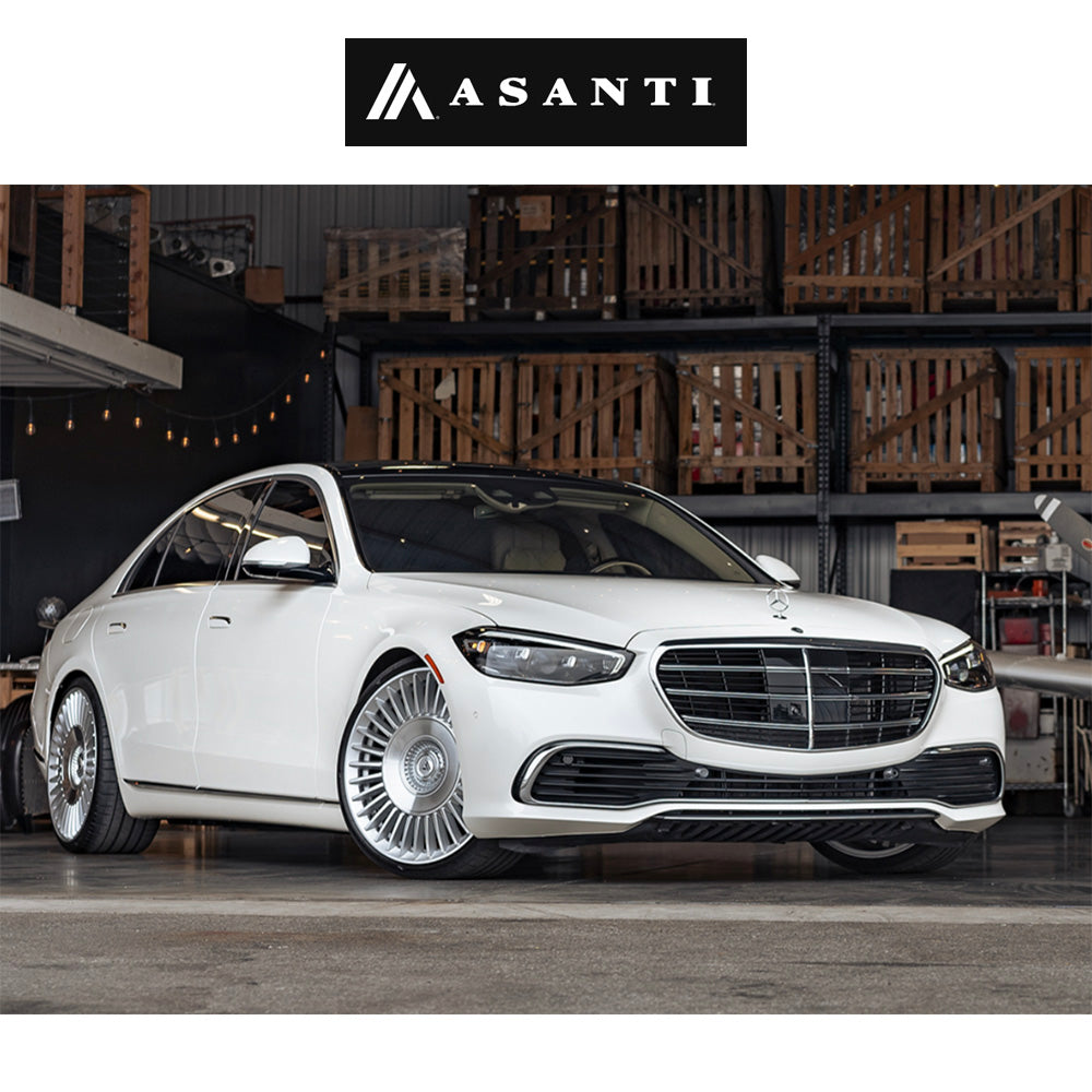 テスラモデル３用 アサンティ ティアラ 20x9J ET 35 フロント、リア グロスシルバーブライトマッハフェイス ホイール４本セット　Asanti TIARA 20X9 5X112/4.5 72 +35 GSLV MCH (消費税、送料込み)