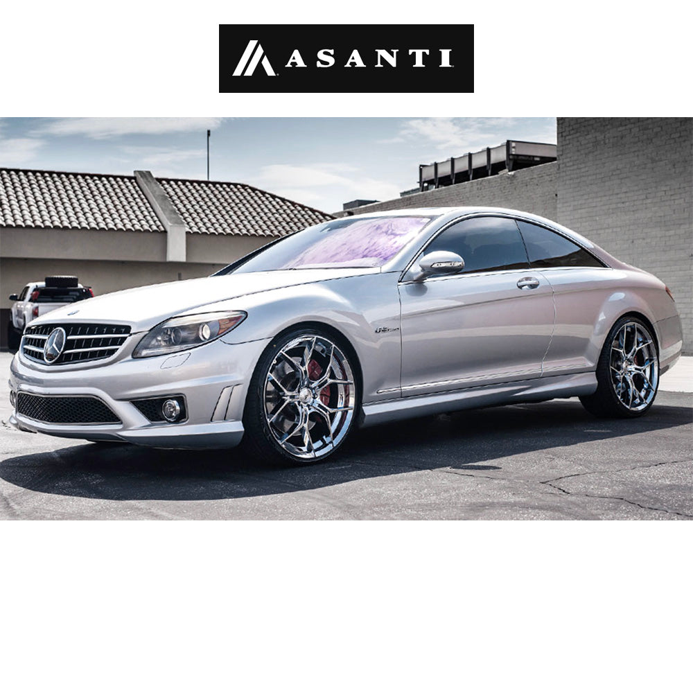 メルセデス・ベンツＥクラス用 アサンティ モナーク 20x9J ET 38 フロント、リア クローム ホイール４本セット (消費税、送料込み)