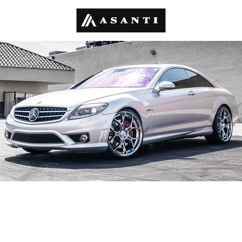 メルセデス・ベンツＥクラス用 アサンティ モナーク 20x9J ET 38 フロント、リア クローム ホイール４本セット (消費税、送料込み)