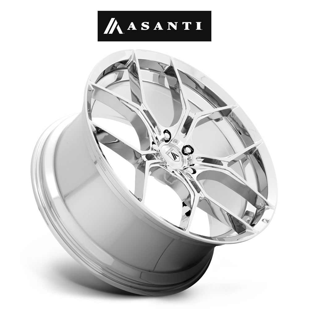 メルセデス・ベンツＥクラス用 アサンティ モナーク 20x9J ET 38 フロント、リア クローム ホイール４本セット (消費税、送料込み)
