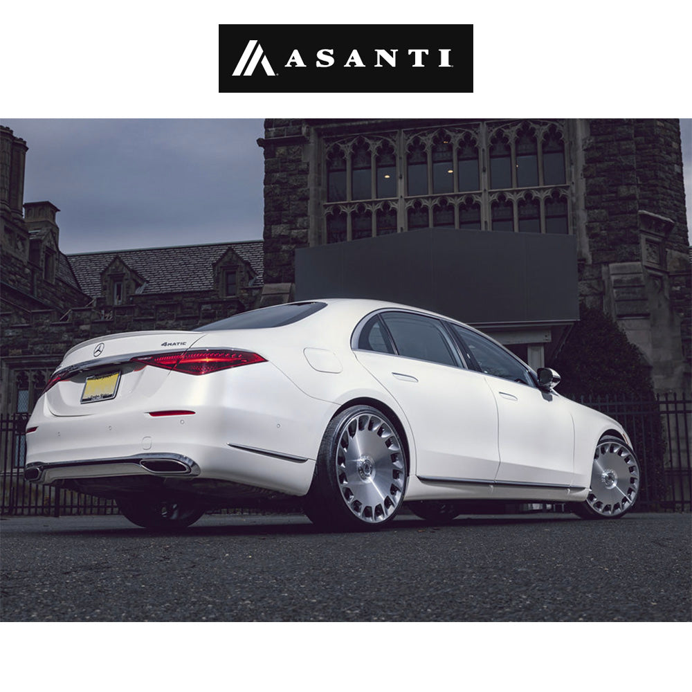 レクサス ＲＸ用 アサンティ アリストクラット 20x9J ET 35 フロント、リア グロスプラチナブライトマシニンドフェイス ホイール４本セット　Asanti ARISTOCRAT 20X9 5X112/4.5 +35 PLT-MCH (消費税、送料込み)