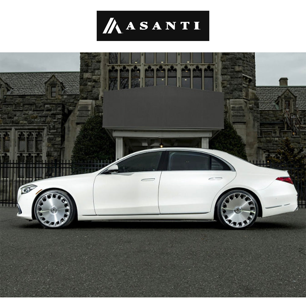 レクサス ＲＸ用 アサンティ アリストクラット 20x9J ET 35 フロント、リア グロスプラチナブライトマシニンドフェイス ホイール４本セット　Asanti ARISTOCRAT 20X9 5X112/4.5 +35 PLT-MCH (消費税、送料込み)