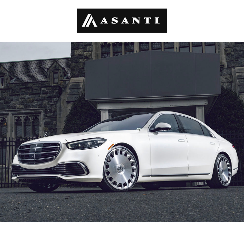 レクサス ＲＸ用 アサンティ アリストクラット 20x9J ET 35 フロント、リア グロスプラチナブライトマシニンドフェイス ホイール４本セット　Asanti ARISTOCRAT 20X9 5X112/4.5 +35 PLT-MCH (消費税、送料込み)