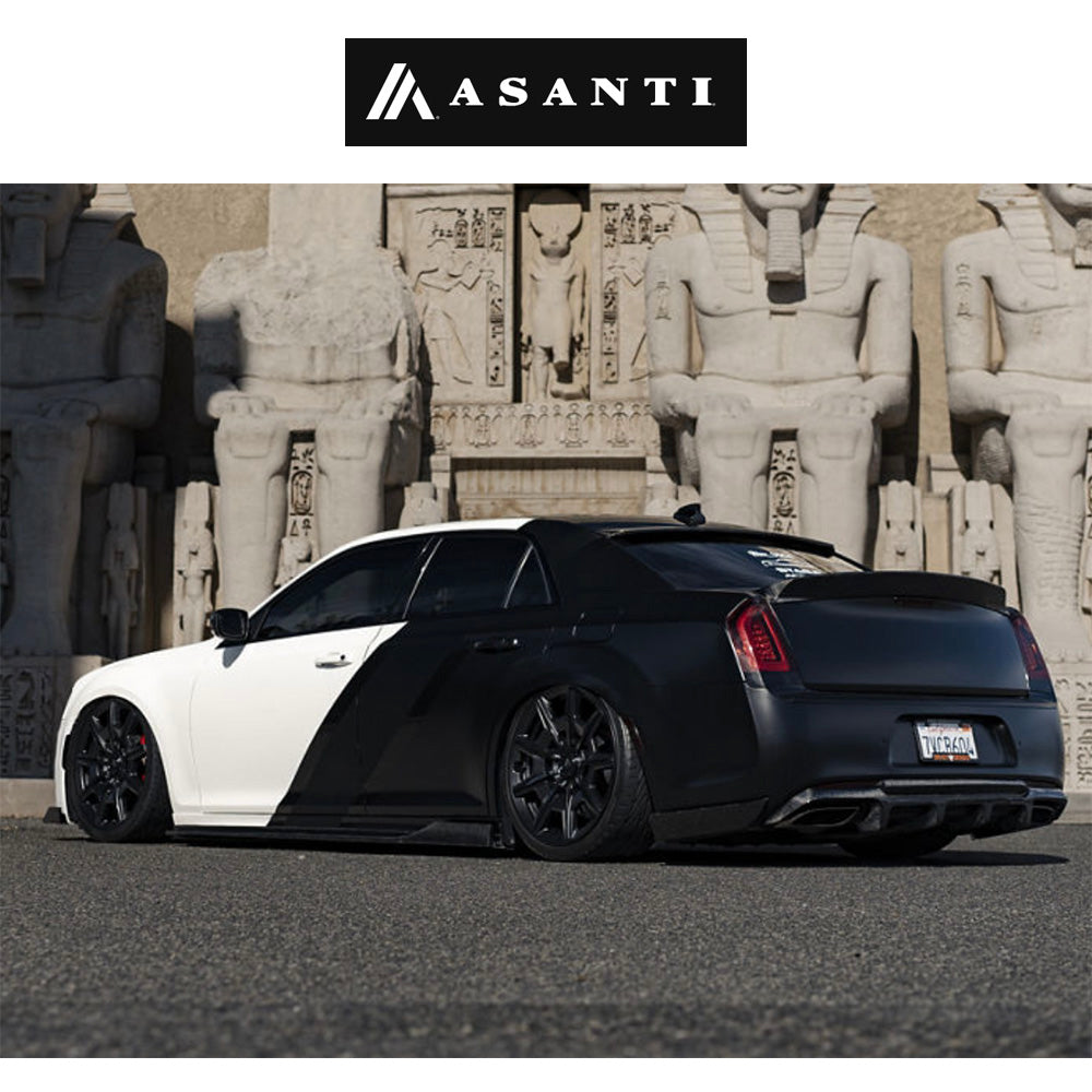 テスラモデル３用 アサンティ エスクァイア 20x9J ET 35 フロント、リア サテンブラック グロスブラックフェイス ホイール４本セット　Asanti ESQUIRE 20X9 5X112/4.5 +35 G-ANTH MCH (消費税、送料込み)