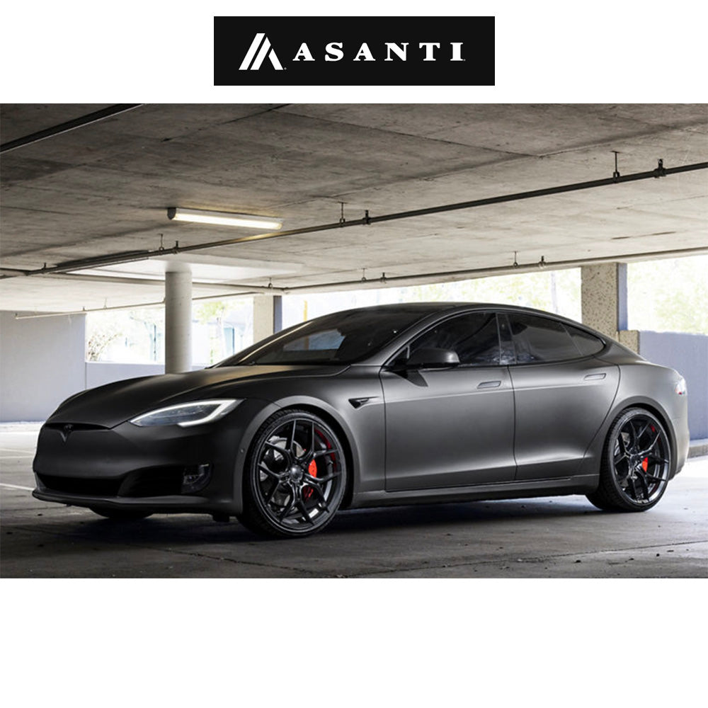 ビー・エム・ダブリュー ４シリーズ(BMW 4 Series)用 アサンティ モナーク 20x9J サテンブラック ホイール４本セット Asanti Monarch AB37 20X9 5X112 S-BLK 25MM (送料無料)