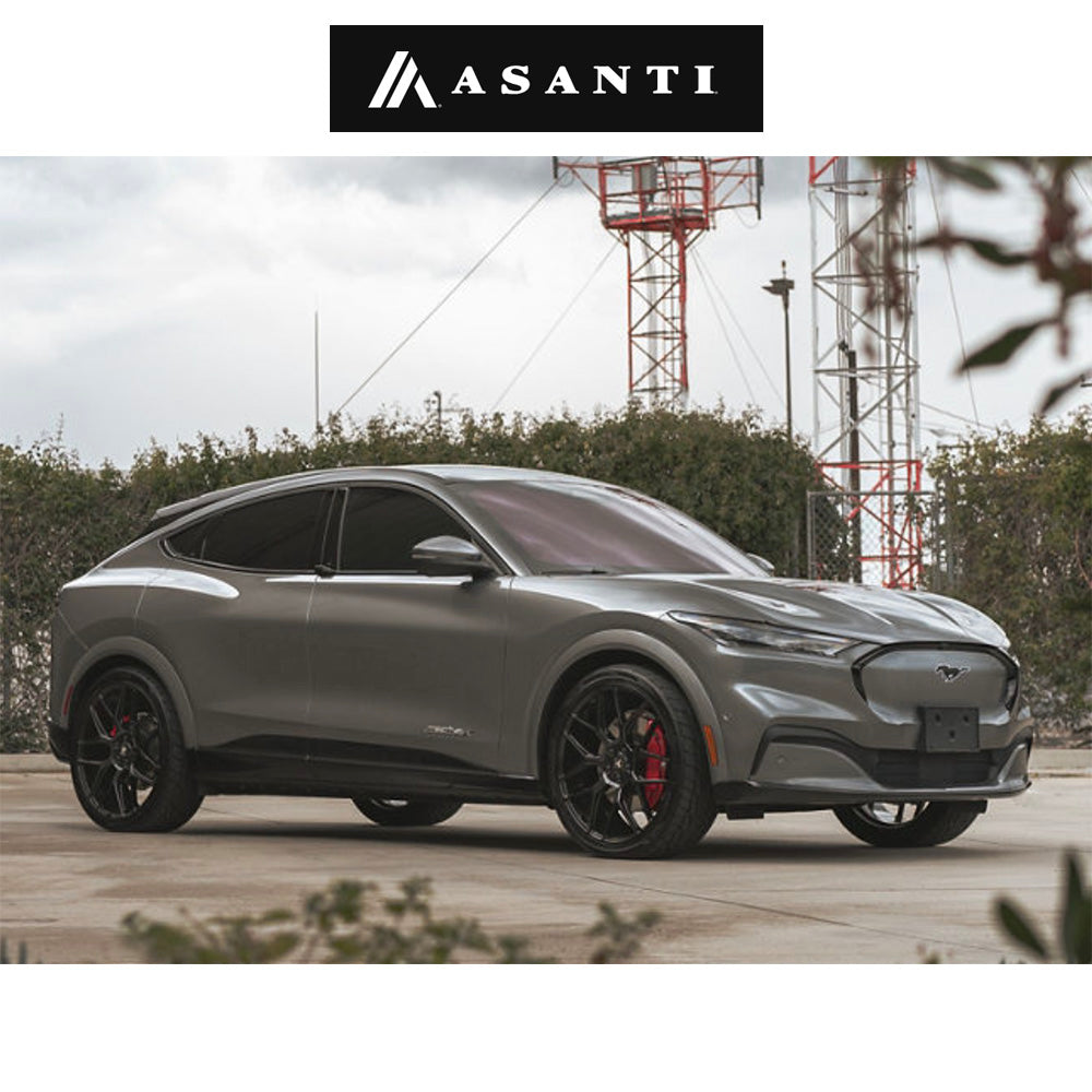 ビー・エム・ダブリュー ４シリーズ(BMW 4 Series)用 アサンティ ダイナスティ 20x9J グロスブラック ホイール４本セット Asanti Dynasty AB27 20X9 5X112 G-BLK 25MM (送料無料)