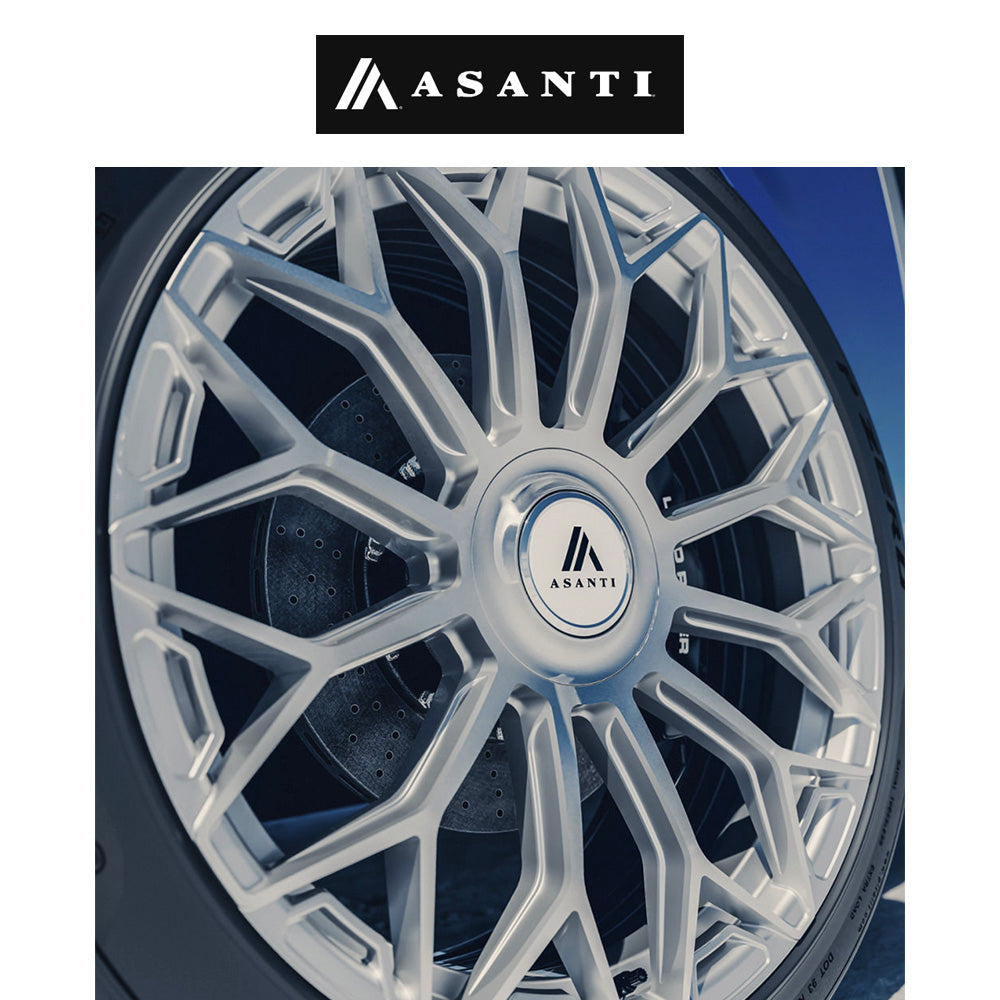 メルセデス・ベンツＥクラス用 アサンティ エンボイ 20x9J ET 35 フロント、リア グロスシルバー ブラッシュドフェイス フローフォーミング・アルミニウムホイール４本セット (消費税、送料込み)